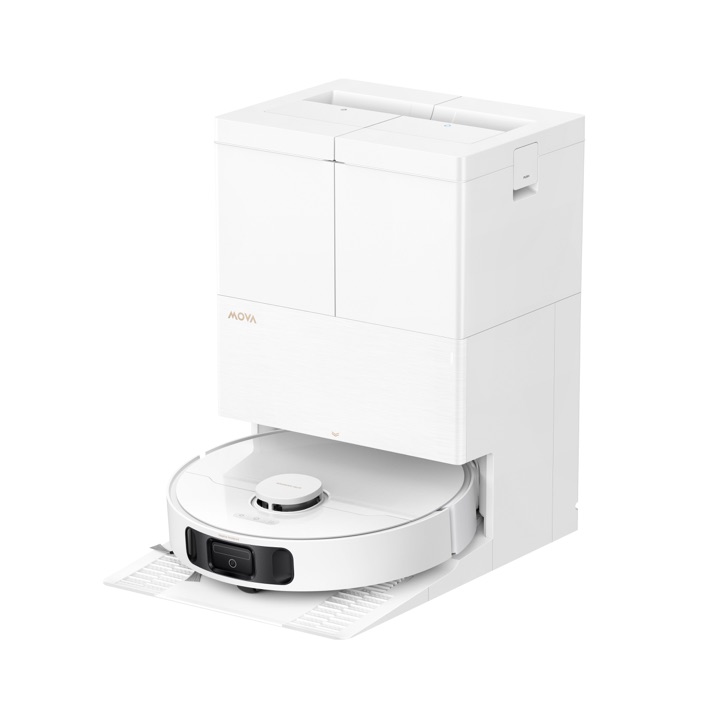 MOVA E50 Pro Ultra robot vacuum and dock — official product photo