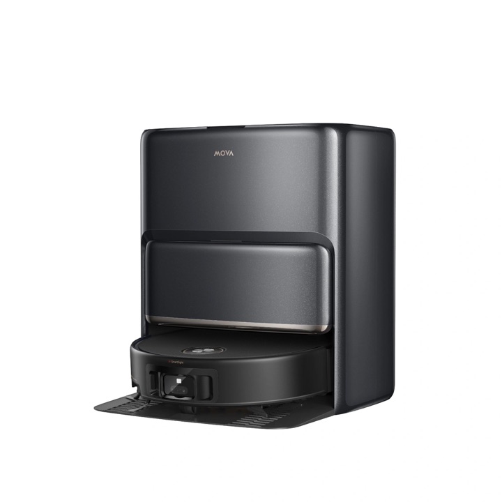 MOVA Z60 Ultra Roller Complete robot vacuum and dock — official product photo